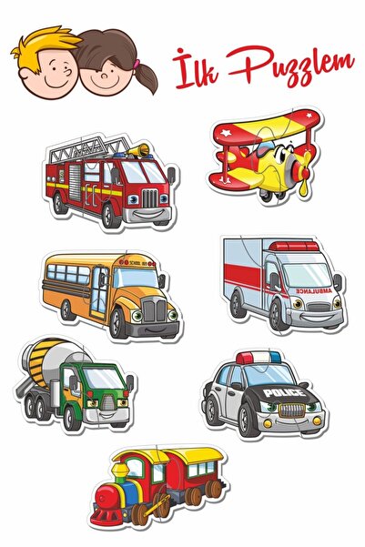 Baskı Atölyesi لعبة ألغاز مطابقة المركبات اللطيفة