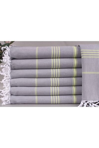 Peshtemal Gray-green Peshtemals Peshtemals Peshtemals 100x180 Cm Cotton Peshtemal