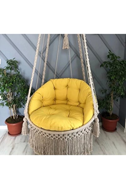 elegant concept tek kişilik makrome salıncak minderi "salıncak görsel amaçlı ...