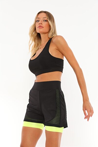 Zula Moda KADIN TAYTLI FİLELİ ŞORT