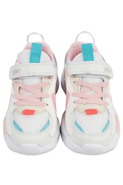 Jump Pantofi sport pentru fete Numărul 26-30 Bej-Roz