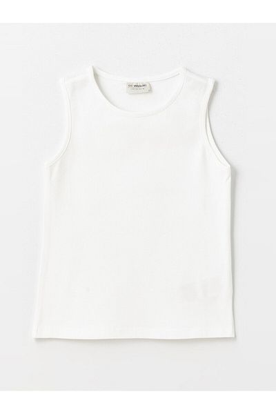 LC Waikiki Dziewczęcy tank top z okrągłym dekoltem – model podstawowy
