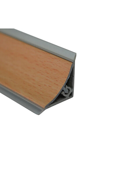 A1 Süpürgelik Pvc Profil İç Bükey Kaplamalı Kayın