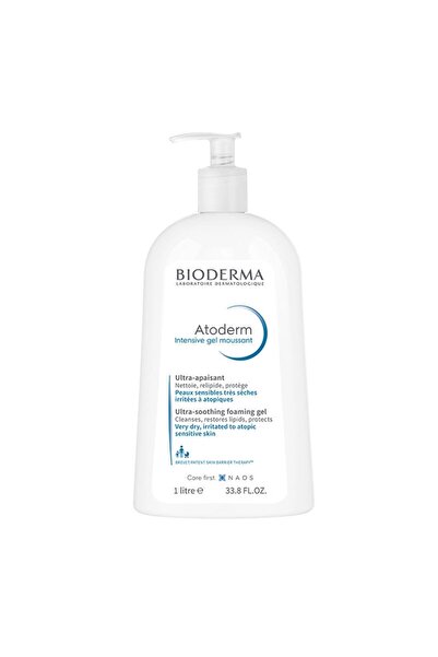 Bioderma Atoderm Intensive Foaming Gel 1 Litre - Yüz Yıkama Jeli