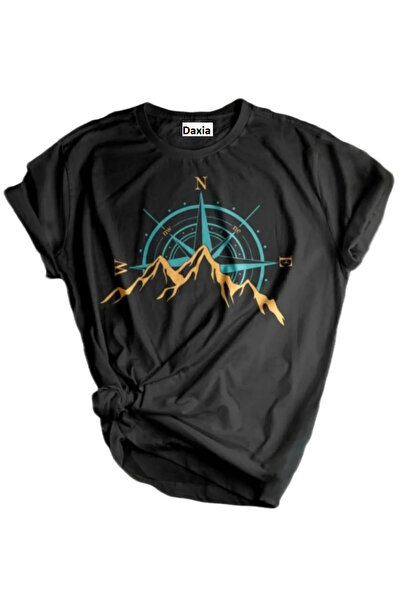 Daxia للجنسين في الهواء الطلق تصميم مطبوعة تي شيرت متسلق الجبال تي شيرت العرب...