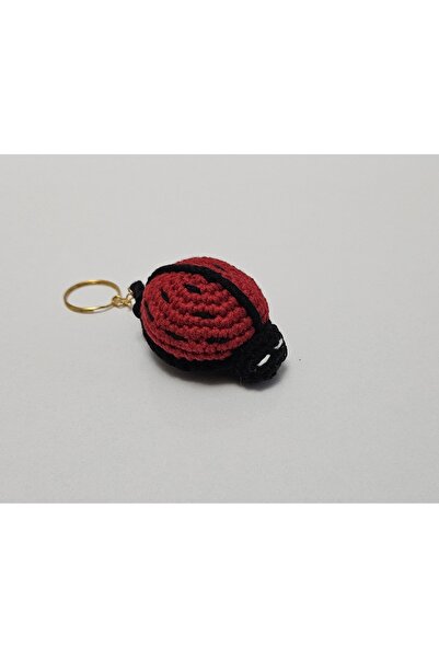 TülaysHandCraft Red Ladybug Keychain
