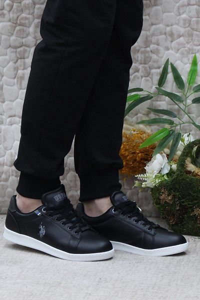 U.S. Polo Assn. Η.Π.Α. Polo Assn. Αθλητικά παπούτσια Erna 4FX Black White Γνήσιο προϊόν Sneaker