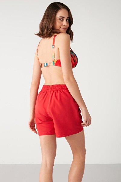 Kom Achaiah Beli Lastikli Deniz Şort