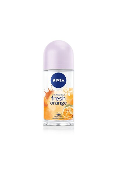 NIVEA Nıvea Kadın Roll On Deodorant Fresh Orange, 48 Saat Anti-perspirant Kor...