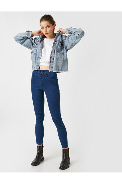 Koton Women's Indigo Jeans 504848999