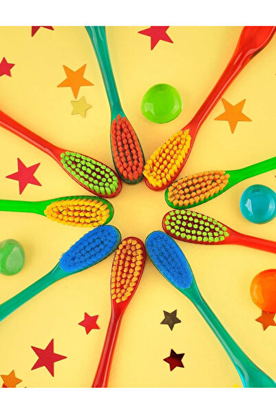 Rocs Kids Rocs Junior 6-12 Years Children's Toothbrush (Green)