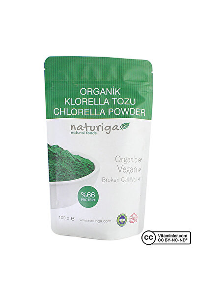 Naturiga Organik Chlorella Tozu 100 gr