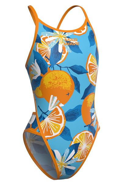 Mad Wave Daria Girl's Orange Swimsuit