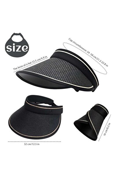 Betülce Protector UV unisex New Summer Sunscreen Visor Eyeshade - cu catarama...