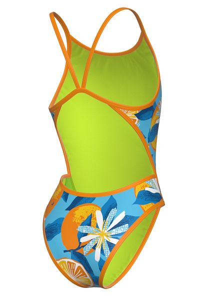 Mad Wave Daria Girl's Orange Swimsuit