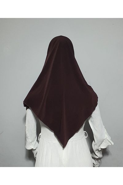 AHRAR tesettür Brown Children's Kimara - Practical and Sandy Souffle