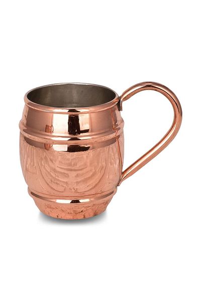 TURNA BAKIR Turna Copper Grande Glass No 1 Plain 500 ml Red Turna0498-1