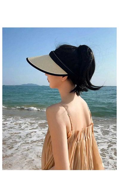 Betülce Protector UV unisex New Summer Sunscreen Visor Eyeshade - cu catarama pe spate
