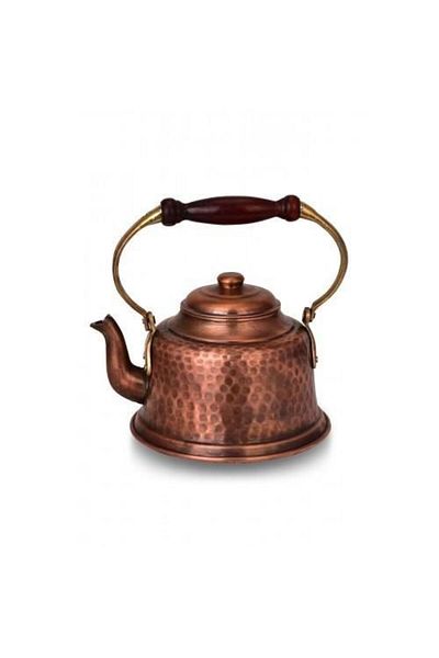 TURNA BAKIR Turna Copper Maraş Teapot Hand Forged Oxide Turna1965-3