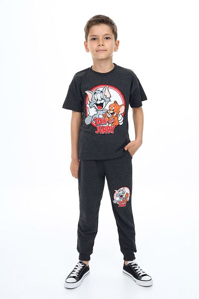 e-çocuk Tom And Jerry Printed Lower Upper Set 3697