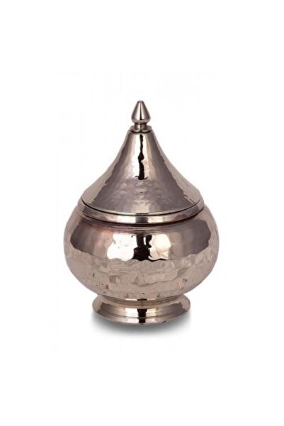 TURNA BAKIR Turna Bakır Tabbal Kubbe Baharatlık El Dövme Nikel Turna0013-2