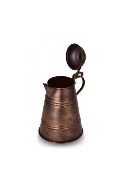 TURNA BAKIR Hazara Kervan Decorative Plain Copper Oxide Antique