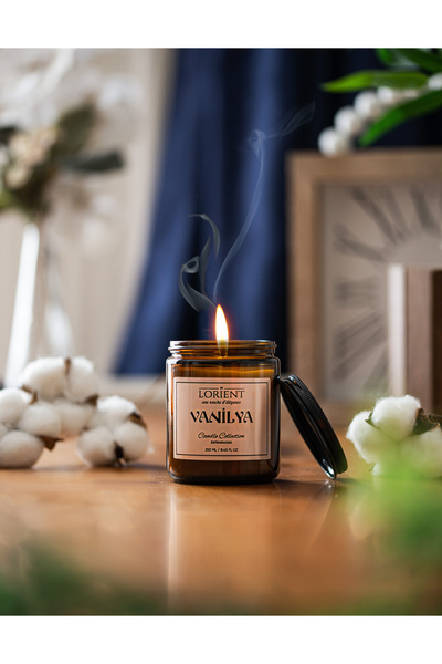 Lorient Vanilya Kokulu Kavanoz Mum