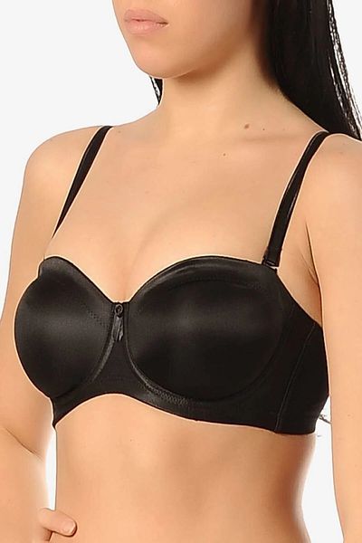 Yeni İnci Women's Sponge-Free Underwire Minimizer Straples Gathering Bra