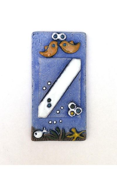 HOUSE2HOME Handmade Ceramic Door Number / Taksim Sign
