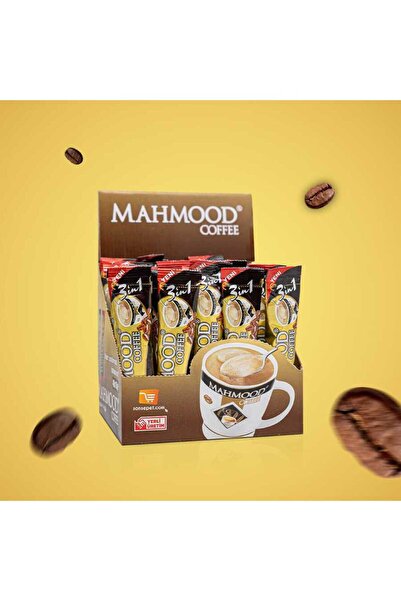 Mahmood Coffee 3ü1 Arada Ve 3ü1 Arada Sütlü Köpüklü Ve 2si1 Arada 3'lü Set 48 Adet