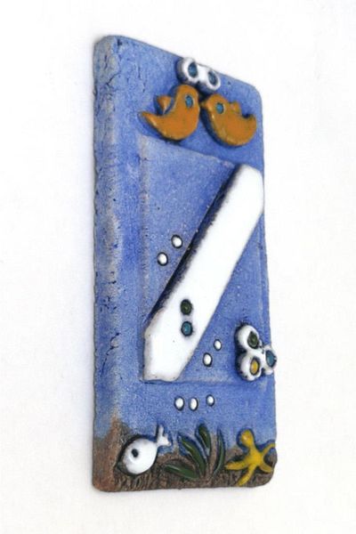 HOUSE2HOME Handmade Ceramic Door Number / Taksim Sign