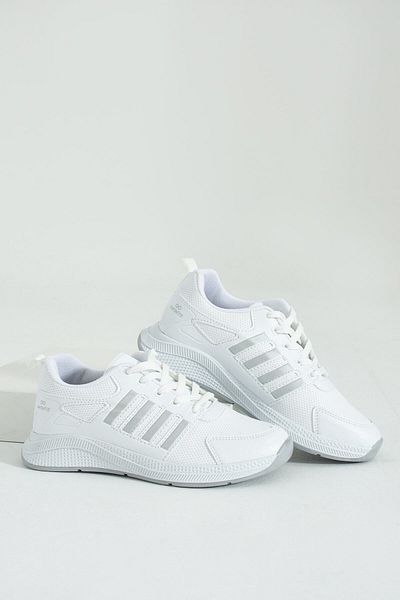 İnan Ayakkabı Insports White Casual Sneakers (3 CM SOLE)