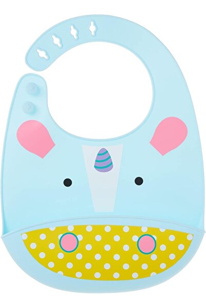 Skip Hop Zoo Bebek Silikon Mama Önlüğü Unicorn