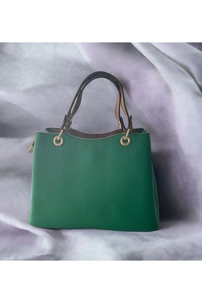 PRANGA Women's Green Handbag