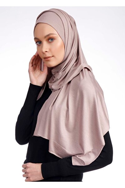 Ecardin شال ليكرا مسطح عملي ومريح - St 277 Smoke Rose