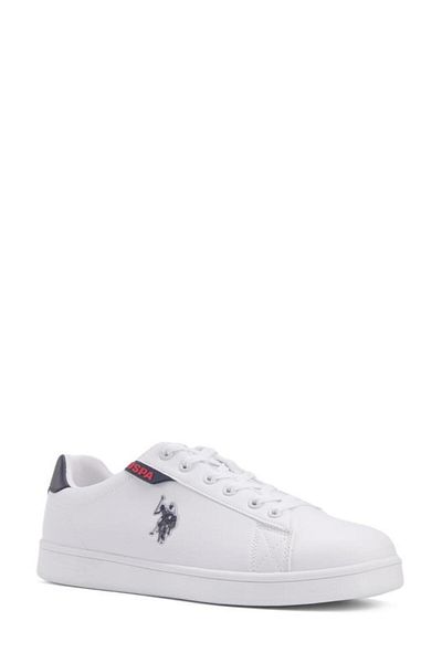 U.S. Polo Assn. Πόλο Ασν των ΗΠΑ. COSTA 4FX 101501686   Ανδρικά παπούτσια SNeaker White Navy Red 40-45