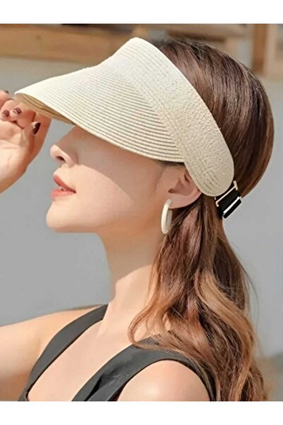 Tezzgelsin Ženski slamnati šešir sa šiltom