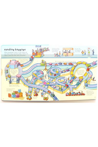 Usborne Look Inside An Airport