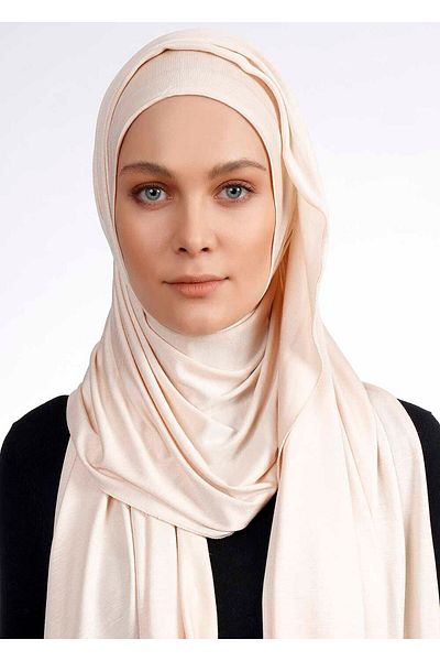 Ecardin Light Mink Plain Lycra Practical Shawl - St 277