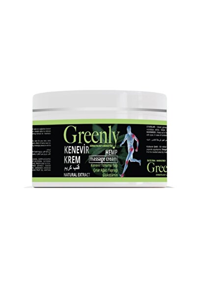 greenly Hemp Cream Kenevir Kremi Ağrı ve Masaj Krem100 ml