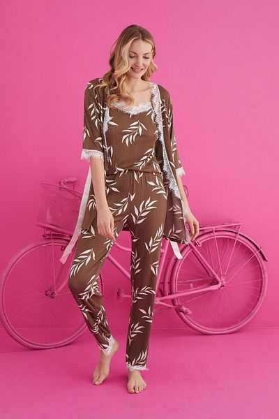ELİZ HOMEWEAR Set de pijamale de halat Pegasus
