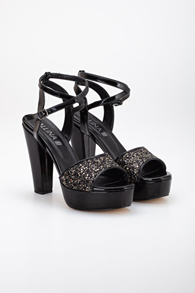 LİLLA Women's High Platform Heeled Evening Shoes