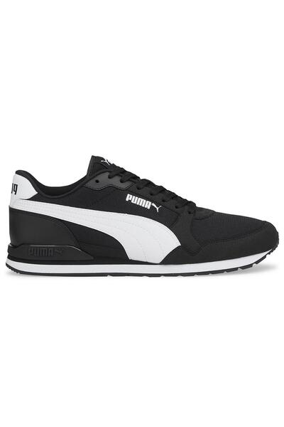 Puma Black - St Runner V3 Mesh Black- White