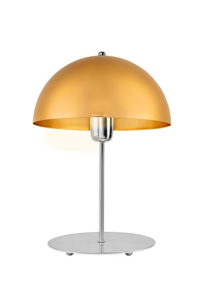 AG LightDesign Gold Metal Mushroom Lampshade Modern Bedroom Living Room Table And Night Lamp