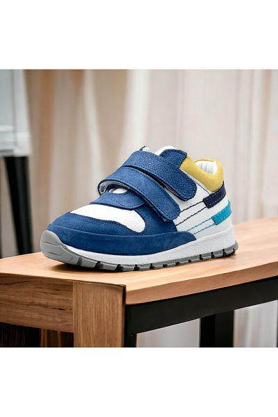 JOJO KIDS Adidași ortopedici pentru copii din piele naturală, talpă anti-alunecare