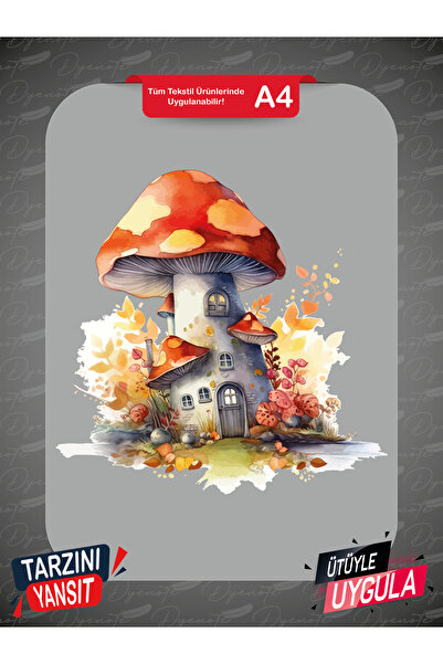 DYENOTE A4 Boyutunda Kumaşa Ve Deriye Baskı Kumaş Aplike Yama Ütü Ile Yapışan Transfer Baskı Kağıdı Dtf Arma