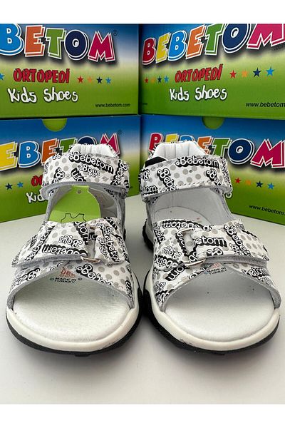KiddyBO Boy's Genuine Leather / Orthopedic / Daily Walking and Sports Sandals Shoes