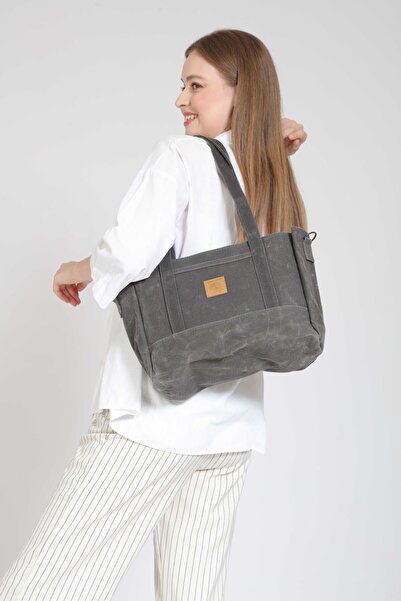 Street Bag Вінтажна канва з додатковими ручками, водонепроникна сумка через плече