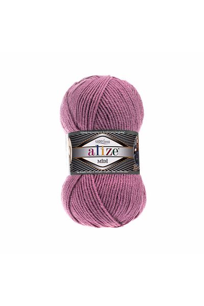 Alize 5 τεμάχια Alize Superlana Midi 28 Dusty Rose