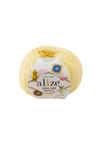Alize Πλεκτό χειρός από βαμβακερό χρυσό με σχέδιο ανανά - 50 gr 187 Μοντέλο